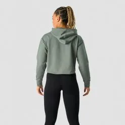 ICANIWILL Stride Cropped Hoodie, Sea Green -Udstyr og tilbehør butik 13212 286R ICIW Stride Cropped Hoodie Sea Green 02 feb23 3