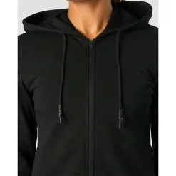 ICANIWILL Stride Zipper Hoodie, Black -Udstyr og tilbehør butik 13213 001R ICIW Stride Zipper Hoodie Black 03 feb23 2