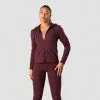 ICANIWILL Stride Zipper Hoodie, Burgundy -Udstyr og tilbehør butik 13213 006R ICIW Stride Zipper Hoodie Burgundy 01 feb23 2