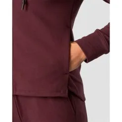 ICANIWILL Stride Zipper Hoodie, Burgundy -Udstyr og tilbehør butik 13213 006R ICIW Stride Zipper Hoodie Burgundy 04 feb23 3