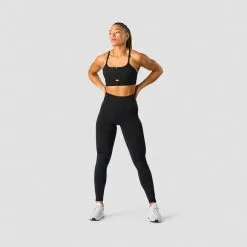 ICANIWILL Stride Strappy Sportsbra, Black -Udstyr og tilbehør butik 13215 001R ICIW Stride Strappy Sportsbra Black 05 feb23 1
