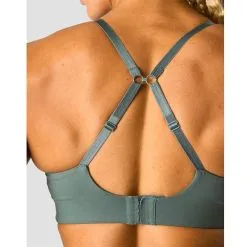 ICANIWILL Stride Strappy Sportsbra, Sea Green -Udstyr og tilbehør butik 13215 286R ICIW Stride Strappy Sportsbra Sea Green 04 feb23
