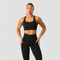 ICANIWILL Stride Sports Bra, Black -Udstyr og tilbehør butik 13216 001R ICIW Stride Sports Bra Black 01 feb23 2