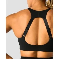 ICANIWILL Stride Sports Bra, Dark Brown -Udstyr og tilbehør butik 13216 001R ICIW Stride Sports Bra Black 06 feb23 3