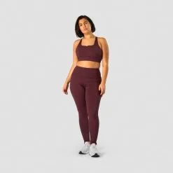 ICANIWILL Stride Sports Bra, Burgundy -Udstyr og tilbehør butik 13216 006R ICIW Stride Sports Bra Burgundy 09 feb23 1