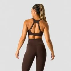 ICANIWILL Stride Sports Bra, Dark Brown -Udstyr og tilbehør butik 13216 284R ICIW Stride Sports Bra Dark Brown 02 feb23 3