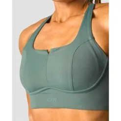 ICANIWILL Stride Sports Bra, Dark Brown -Udstyr og tilbehør butik 13216 286R ICIW Stride Sports Bra Sea Green 06 feb23 2