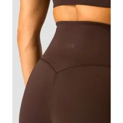 ICANIWILL Stride Tights, Burgundy -Udstyr og tilbehør butik 13217 284R ICIW Stride Tights Dark Brown 05 feb23 1