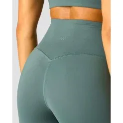 ICANIWILL Stride Tights, Burgundy -Udstyr og tilbehør butik 13217 286R ICIW Stride Tights Sea Green 05 feb23 1