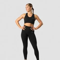 ICANIWILL Rush Seamless Sports Bra, Black -Udstyr og tilbehør butik 13218 001R ICANIWILL Rush Seamless Sports Bra Black 0223 2