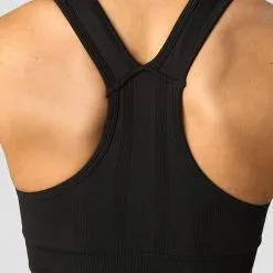 ICANIWILL Rush Seamless Sports Bra, Black -Udstyr og tilbehør butik 13218 001R ICANIWILL Rush Seamless Sports Bra Black 0223 3
