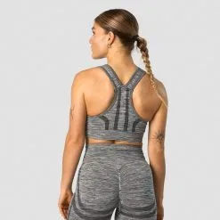 ICANIWILL Rush Seamless Sports Bra, Grey Melange -Udstyr og tilbehør butik 13218 026R 5