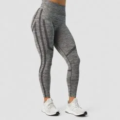 ICANIWILL Rush Seamless Tights, Grey Melange -Udstyr og tilbehør butik 13219 026R 5