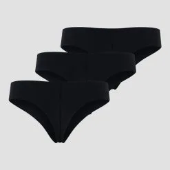 ICANIWILL Soft Thong 3-pack, Black -Udstyr og tilbehør butik 13226 001R ICANIWILL Soft Thong 3 pack Black 0223 2