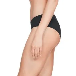 Under Armour Pure Stretch Hipster 3-Pack, Black/Graphite -Udstyr og tilbehør butik 1325616 001R UA Pure Stretch Hipster 3 Pack Black Graphite 03 0822