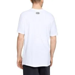 Under Armour UA GL Foundation SS T-shirt, White -Udstyr og tilbehør butik 1326849 100r under armour ua gl foundation ss t shirt white 1
