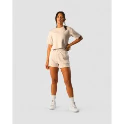 ICANIWILL Revive Heavy Cropped T-Shirt Wmn, Beige -Udstyr og tilbehør butik 13273 164R ICANIWILL Revive Heavy Cropped T Shirt Wmn Beige 05 maj23
