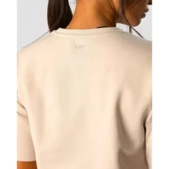 ICANIWILL Revive Heavy Cropped T-Shirt Wmn, Black -Udstyr og tilbehør butik 13273 164R ICANIWILL Revive Heavy Cropped T Shirt Wmn Beige 06 maj23 1