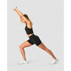 ICANIWILL Signature Seamless Cropped Tank Top, Black -Udstyr og tilbehør butik 13293 001R ICANIWILL Signature Seamless Cropped Tank Top Black 03 maj23