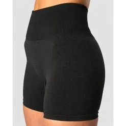 ICANIWILL Signature Seamless Shorts, Black -Udstyr og tilbehør butik 13295 001R ICANIWILL Signature Seamless Shorts Black 03 maj23