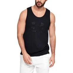 Under Armour UA Sportstyle Logo Tank, Black