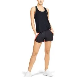 Under Armour UA Knockout Tank, Black -Udstyr og tilbehør butik 1351596 001R Under Armour Knockout Tank Black 03 0121