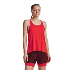 Under Armour UA Knockout Tank, Radio Red/Chestnut Red