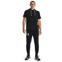 Under Armour UA Rival Terry Jogger, Black -Udstyr og tilbehør butik 1361642 001R Under Armour Rival Terry Jogger Black 04 0121