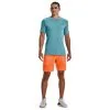Under Armour UA HG Armour Fitted SS, Glacier Blue -Udstyr og tilbehør butik 1361683 433R