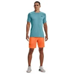 Under Armour UA HG Armour Fitted SS, Glacier Blue
