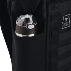 UA Project Rock Box Duffel Backpack, Ivory -Udstyr og tilbehør butik 1364189 UA Project Rock BoxDuffleBackpack Black PitchGray 7 2