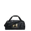 Under Armour UA Undeniable 5.0 Duffle Medium, Black Heather/Black/Metallic Gold -Udstyr og tilbehør butik 1369223 002 UnderArmour UA Undeniable 5.0 Duffle MD BlackGold 0222 2