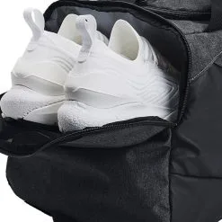 Under Armour UA Undeniable 5.0 Duffle Medium, Black Heather/Black/Metallic Gold -Udstyr og tilbehør butik 1369223 002 UnderArmour UA Undeniable 5.0 Duffle MD BlackGold 0222 3