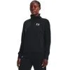 Under Armour Rival Fleece Half Zip, Black -Udstyr og tilbehør butik 1373030 001 FC