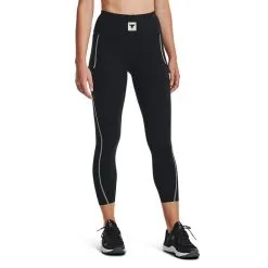 UA Project Rock Meridian Legging, Black/Summit White