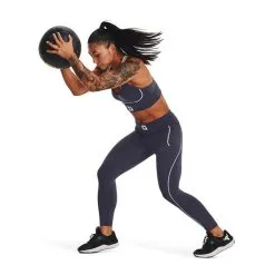 UA Project Rock Meridian Legging, Tempered Steel/Summit White -Udstyr og tilbehør butik 1373591 558R UA Project Rock Meridian Legging Tempered Steel Summit White 05 0922