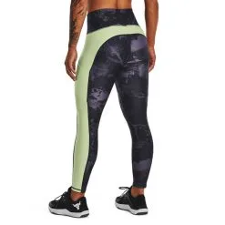 UA Project Rock HG Ankle Legging, Black/Tempered Steel/Green -Udstyr og tilbehør butik 1373603 001R UA Project Rock HG Ankle Legging Black Tempered Steel Green 02 0922