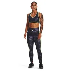 UA Project Rock HG Ankle Legging, Black/Tempered Steel/Green -Udstyr og tilbehør butik 1373603 001R UA Project Rock HG Ankle Legging Black Tempered Steel Green 04 0922