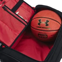 UA Project Rock Duffle Back Pack Black -Udstyr og tilbehør butik 1376459 001.MASTER UA ProjectRock Duffle Back Pack Black 0123 2