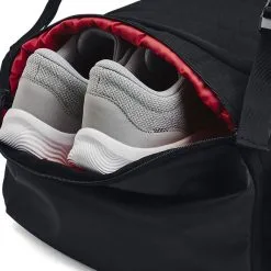 UA Project Rock Duffle Back Pack Black -Udstyr og tilbehør butik 1376459 001.MASTER UA ProjectRock Duffle Back Pack Black 0123 4