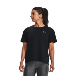 Under Armour UA Essential Cotton Stretch Tee, Black