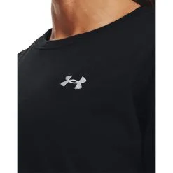 Under Armour UA Essential Cotton Stretch Tee, Black -Udstyr og tilbehør butik 1376938 001R UA Esential Cttn Stretch Tee Black 03 feb23