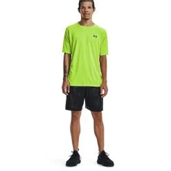 Under Armour UA Woven Emboss Short, Black -Udstyr og tilbehør butik 1377137 001R 2 0223