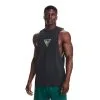 UA Project Rock DMND Muscle Tank, Black -Udstyr og tilbehør butik 1377293 001R UA Project Rock DMND Muscle Tank Black 01 jan23