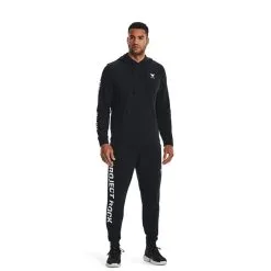 Project Rock Terry Hood, Black -Udstyr og tilbehør butik 1377428 001R UA Project Rock Terry Hood Black 02 jan23 2