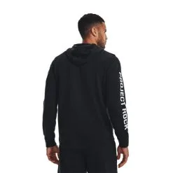 Project Rock Terry Hood, Ivory -Udstyr og tilbehør butik 1377428 001R UA Project Rock Terry Hood Black 03 jan23