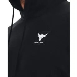 Project Rock Terry Hood, Black -Udstyr og tilbehør butik 1377428 001R UA Project Rock Terry Hood Black 04 jan23 1