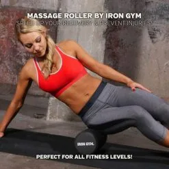 Iron Gym Yoga Roller Travel -Udstyr og tilbehør butik 1506 59 iron gym essential massage roller 6