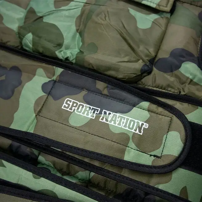 Sport Nation Adjustable Weight Vest With Front Pocket 10 Kilo, Camo 9 Sport Nation Adjustable Weight Vest With Front Pocket 10 Kilo, Camo - Billede 7