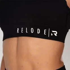 Relode Core Sports Bra, Black -Udstyr og tilbehør butik 1687 13R Relode Core Sports Bra Black 03 0922
